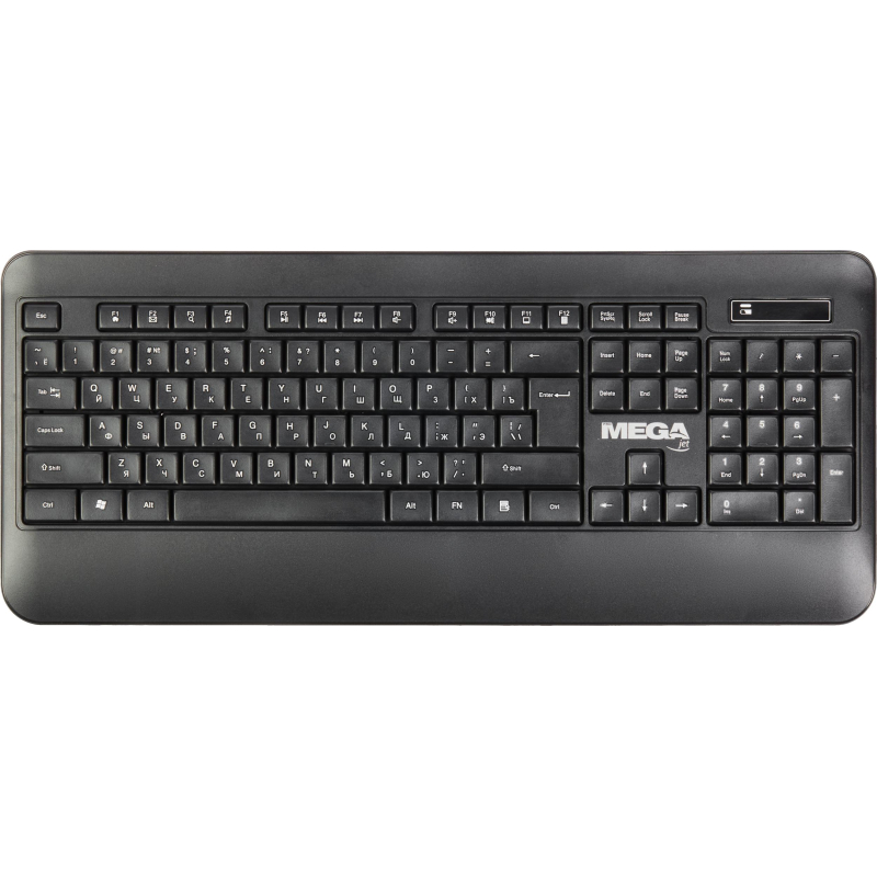 Клавиатура ProMega jet WK002 USB WLS RT/1 АА/черный - фото 1