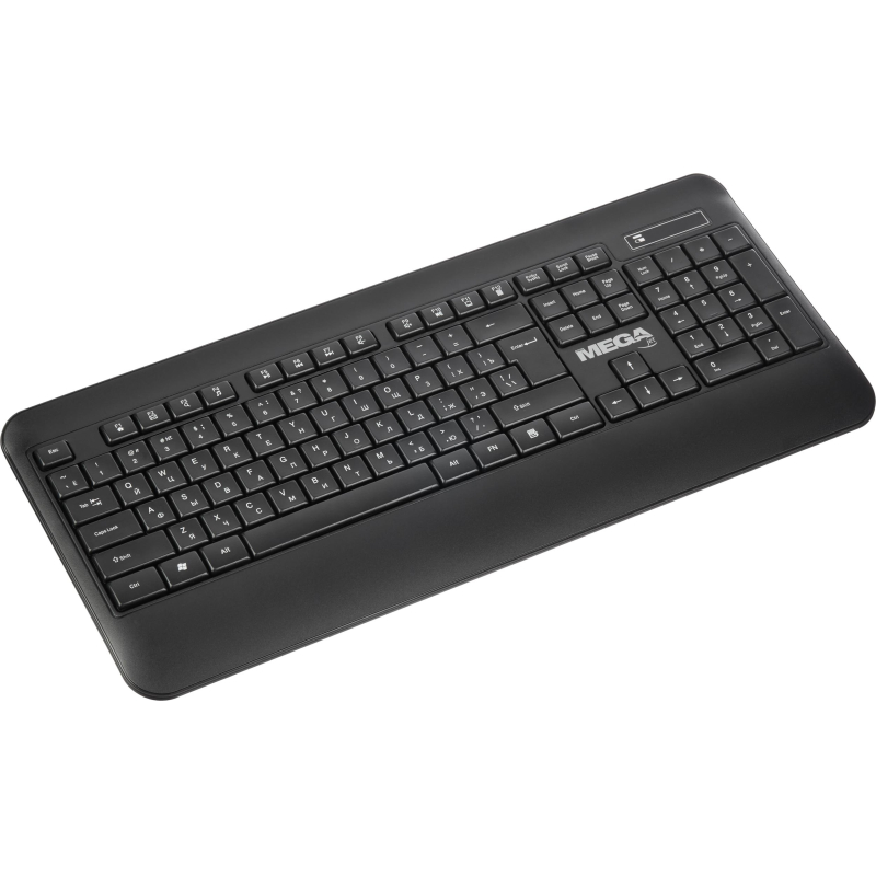 Клавиатура ProMega jet WK002 USB WLS RT/1 АА/черный - фото 2
