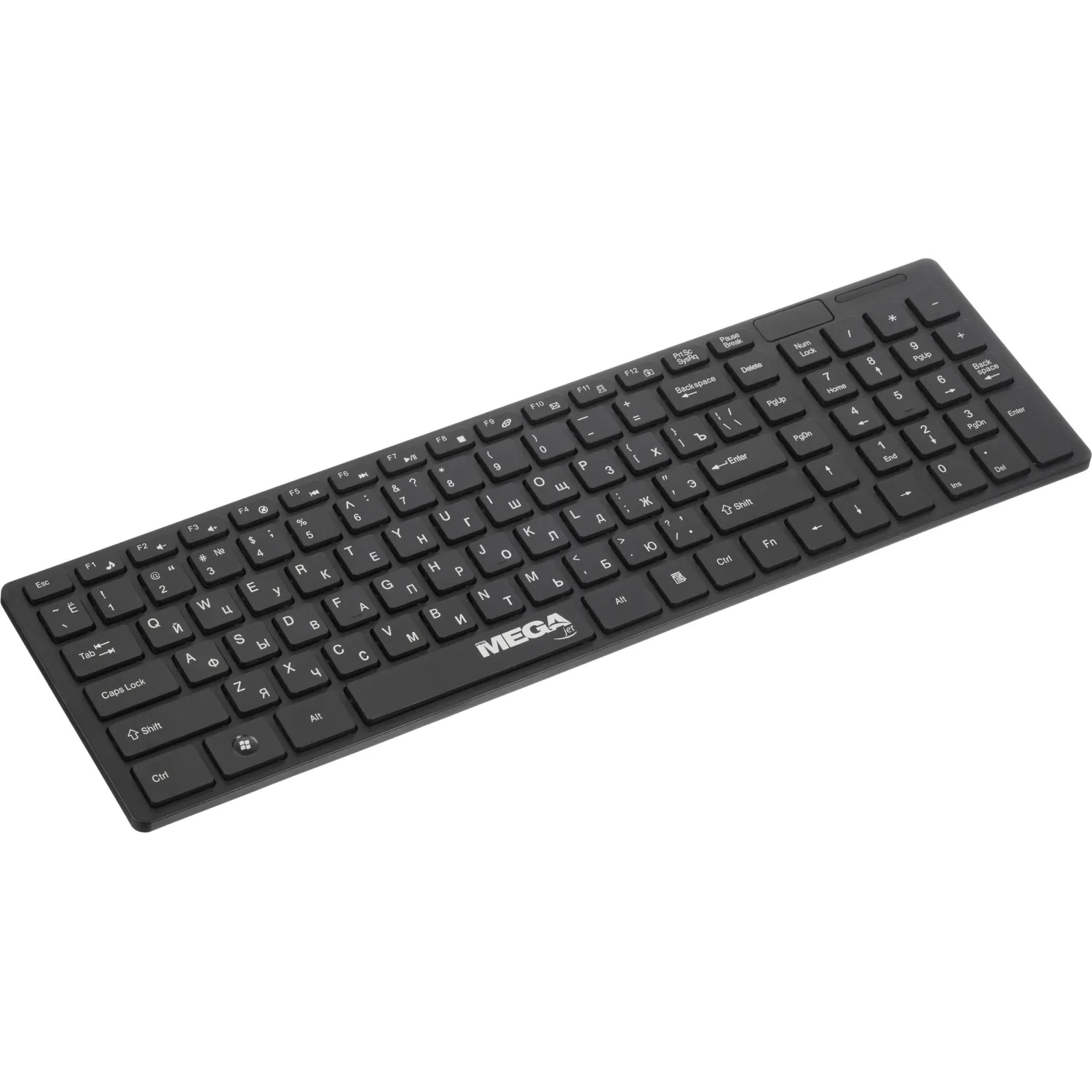 Набор клавиатура+мышь ProMega jet WKMC001 USB WLS RT/2+1ААА/1000dpi/3кн/чер - фото 3
