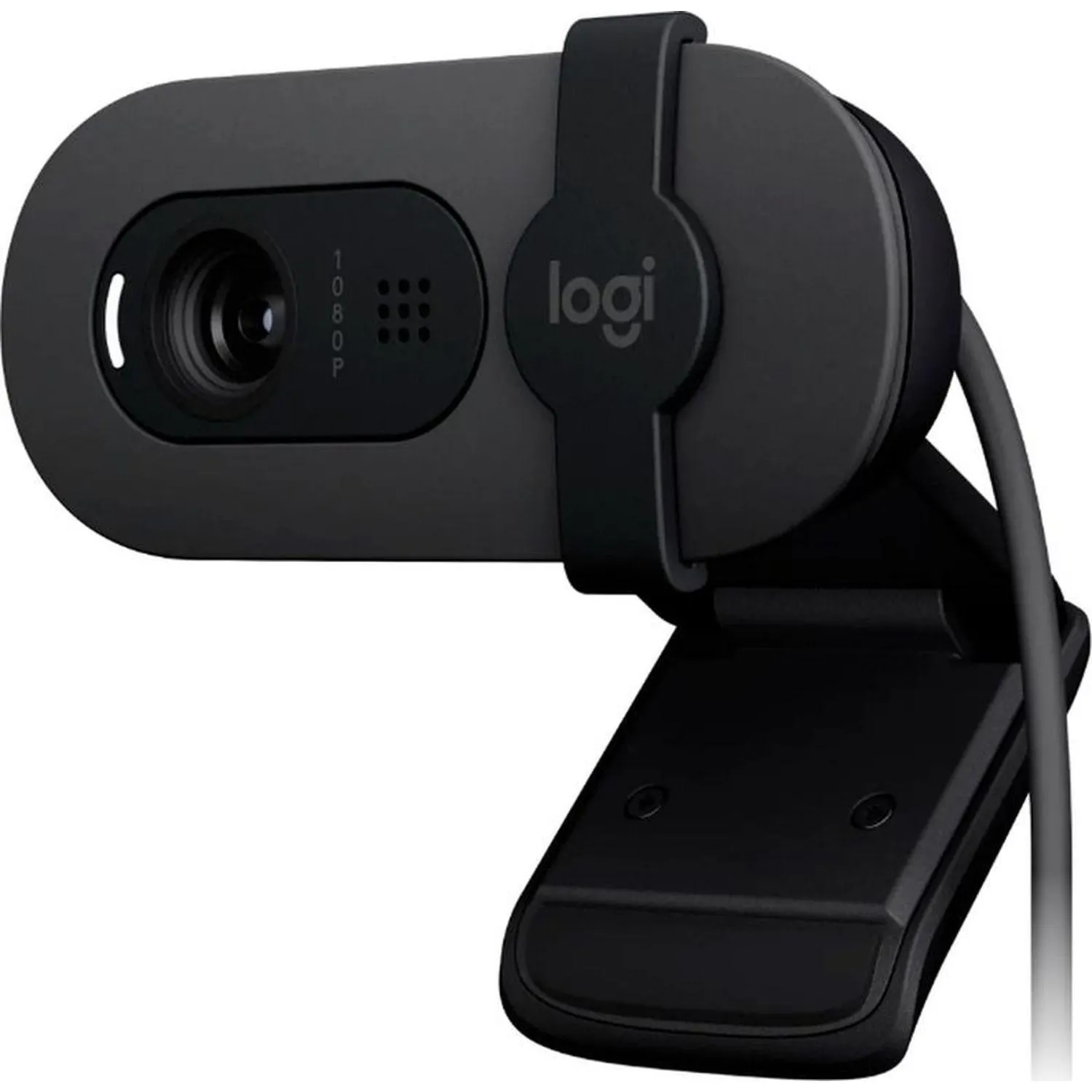 Веб-камера Logitech BRIO 100, FHD, Graphite (960-001585) - фото 1