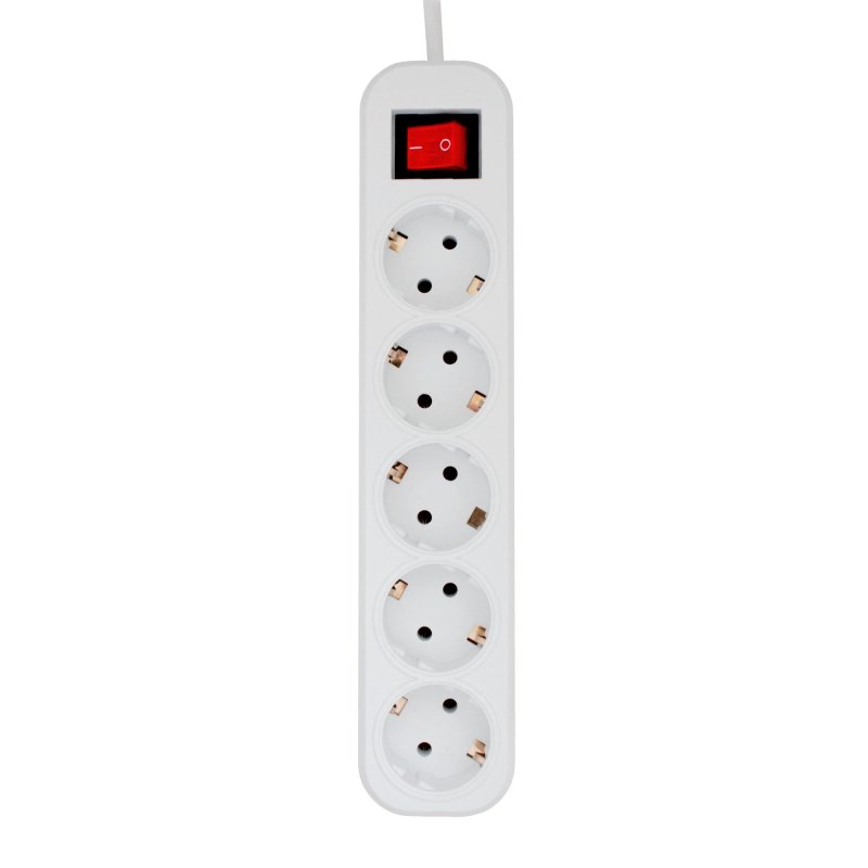 Сетевой фильтр PROGIX SF5PW2 (2м/5А/200Дж/белый) - фото 3