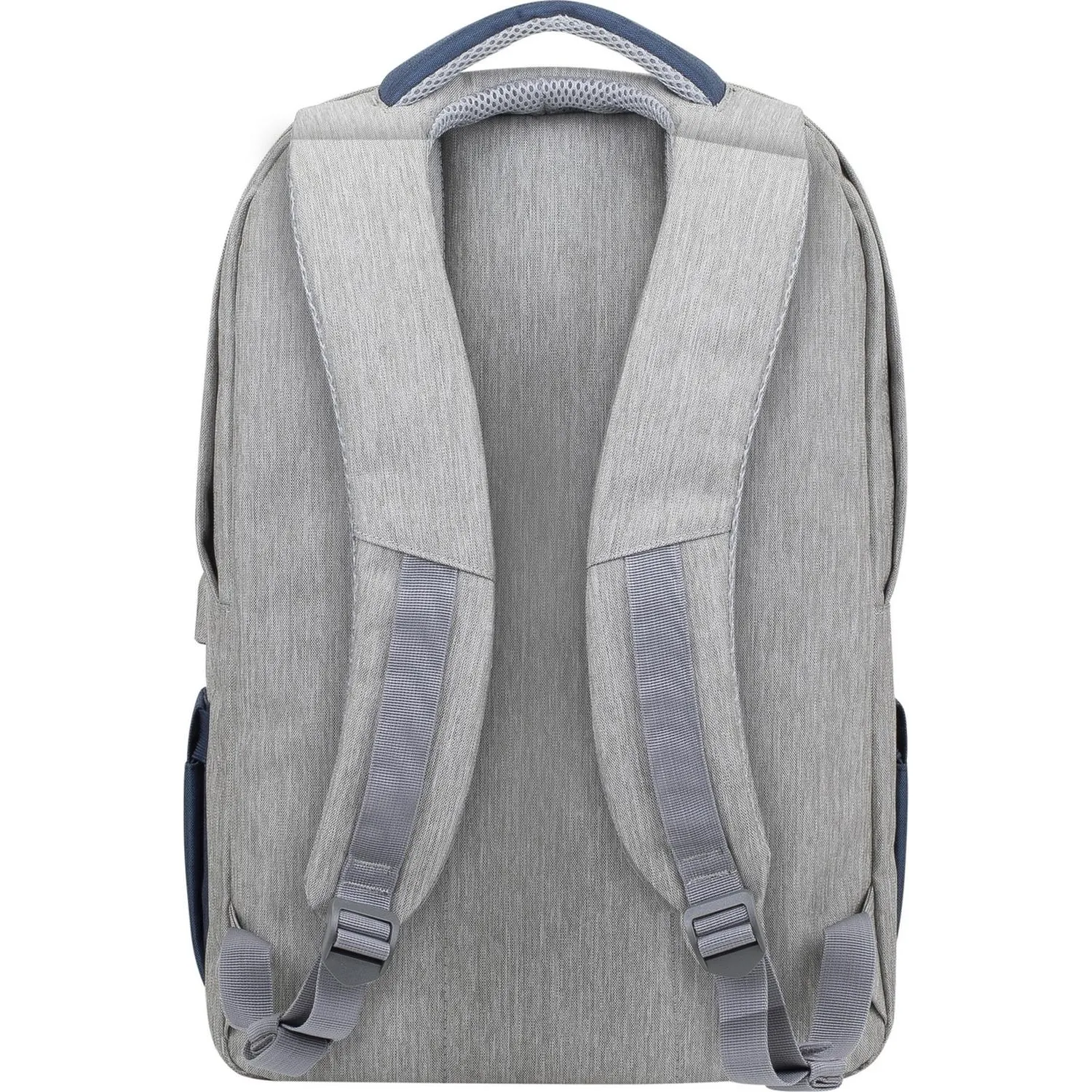Рюкзак для ноутбука RIVACASE 7567 grey/dark blue 17.3/6 - фото 5