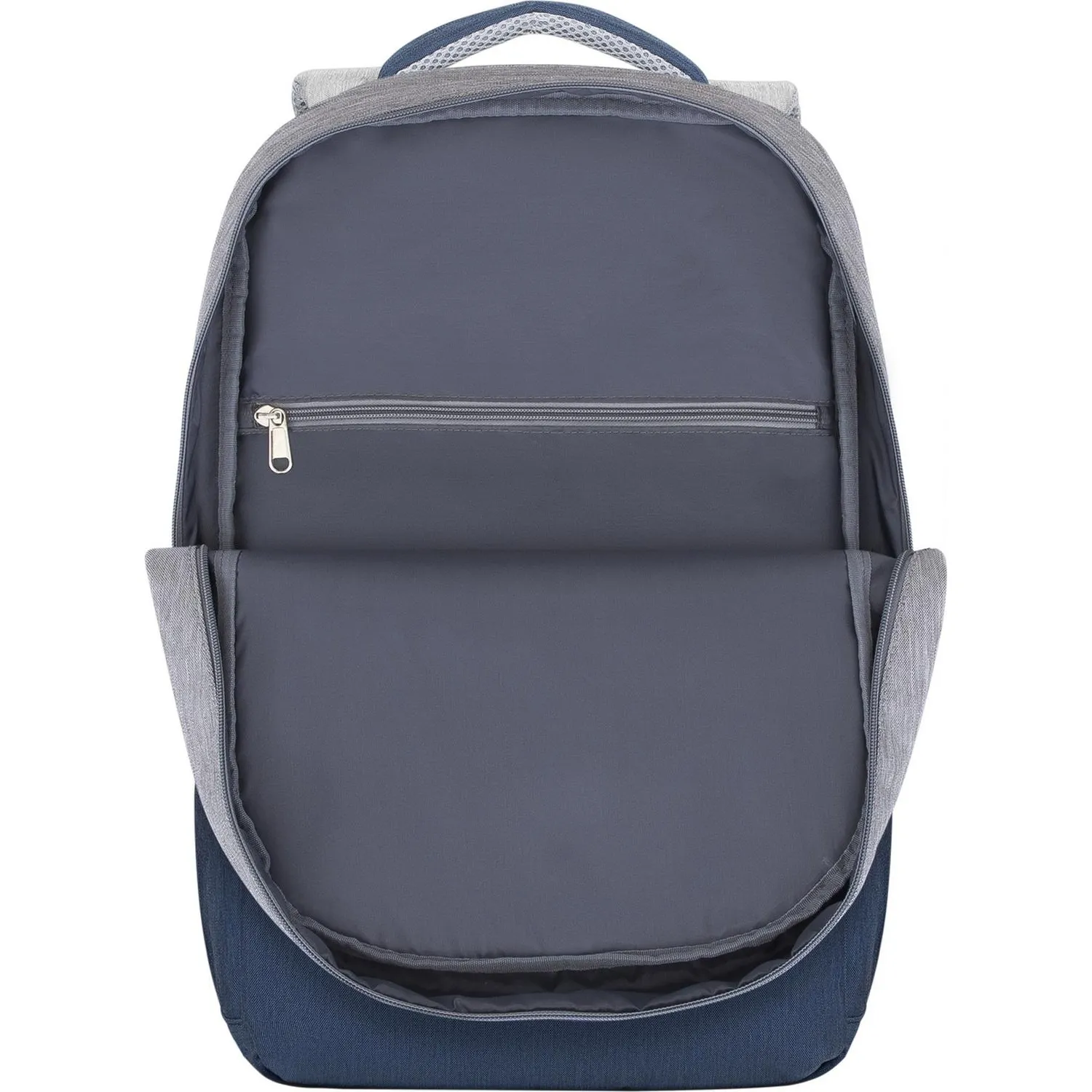 Рюкзак для ноутбука RIVACASE 7567 grey/dark blue 17.3/6 - фото 7