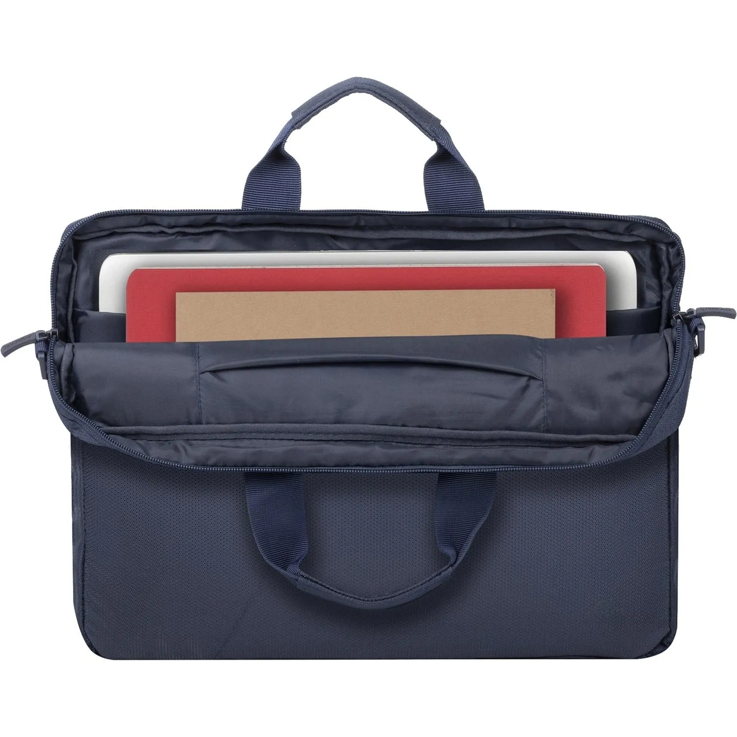 Сумка для ноутбука RIVACASE 8035 dark blue 15.6/12 - фото 6