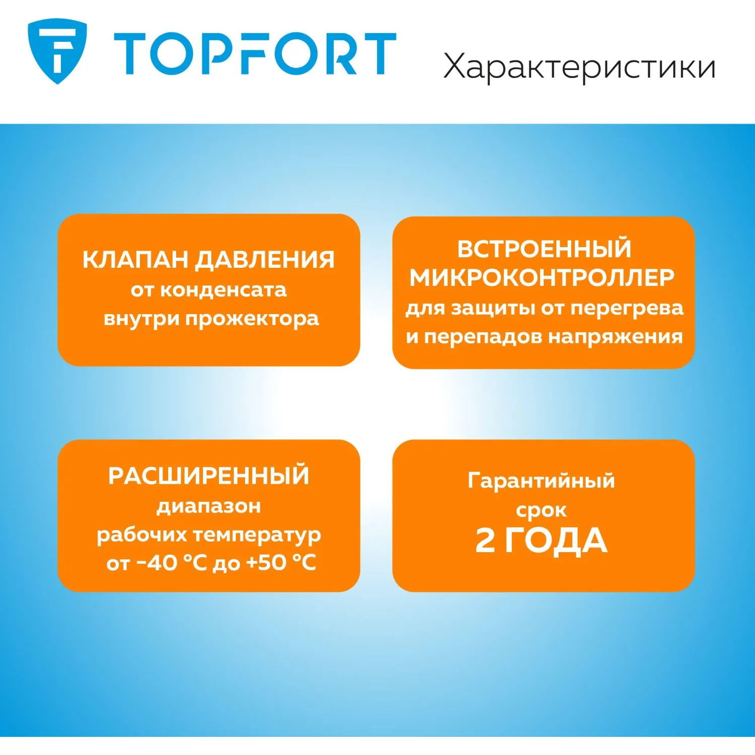 Прожектор светодиодный Topfort LED FL 150W 6500K IP65 - фото 10