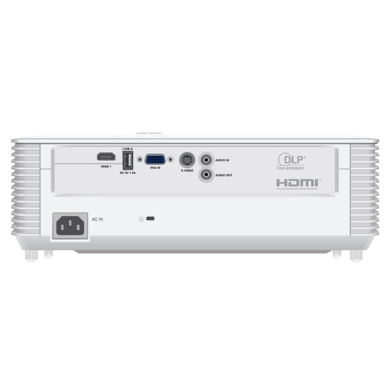 Проектор Exell EXD201W, 3800 lm, 1280x800, 30000:1, HDMI, VGA - фото 2