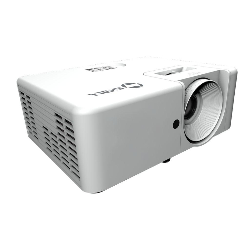 Проектор Exell EXD102Z, 4100 lm, 1024x768, 35000000:1, HDMI, VGA - фото 1