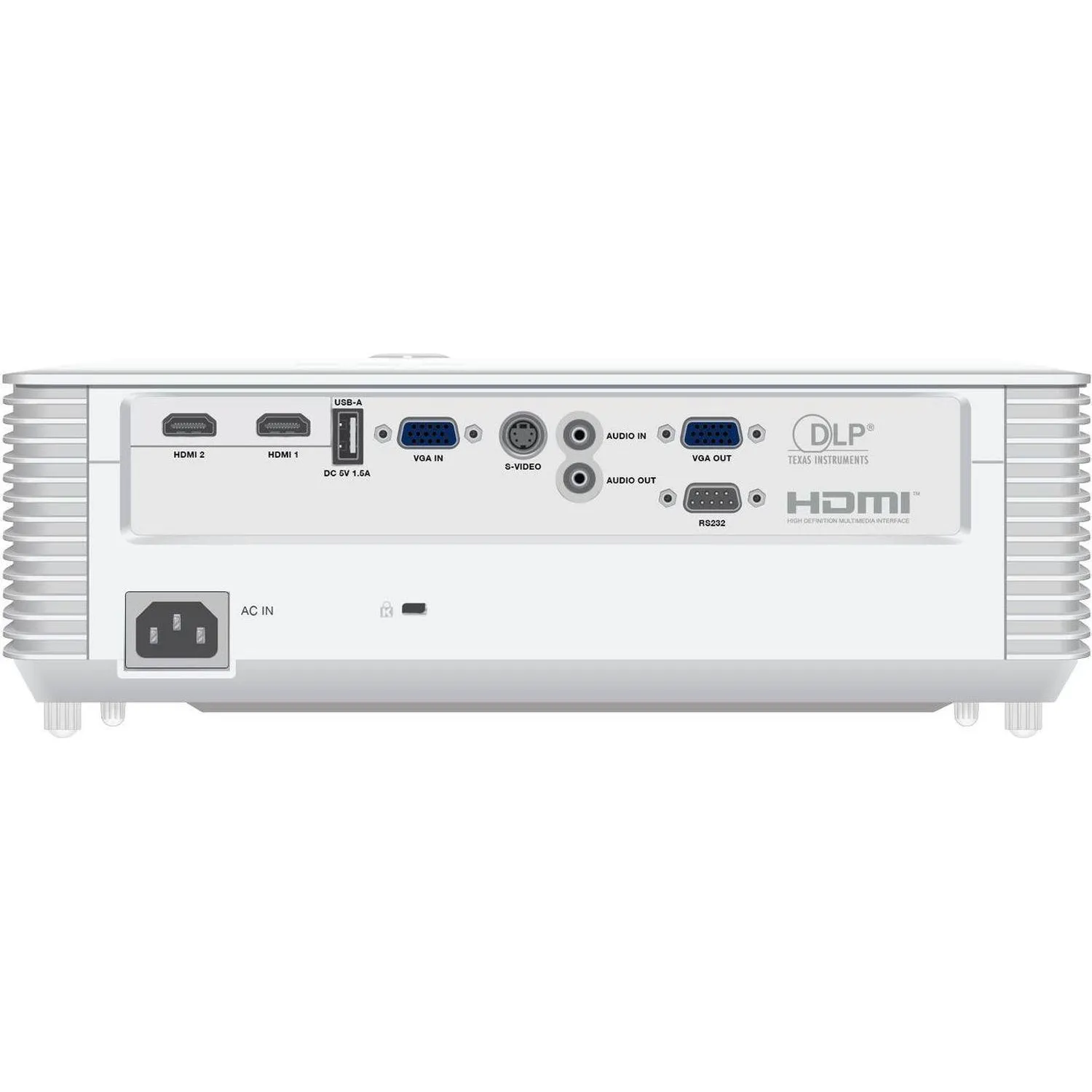 Проектор Exell EXD203STW, 3600 lm, 1280x800, 30000:1, HDMI, VGA - фото 2