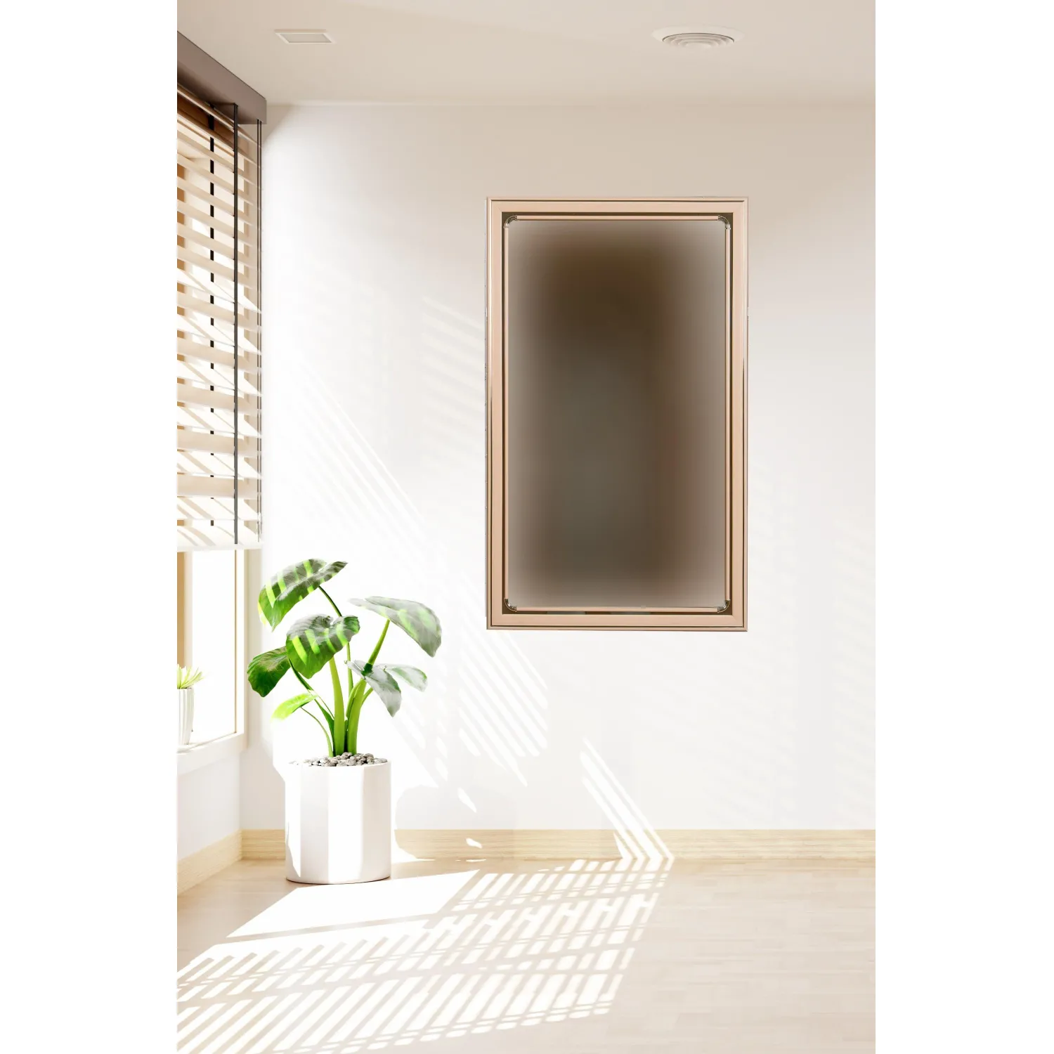 Зеркало МГЛ_ настенное 121 (500x800) багет ПВХ дуб - фото 4