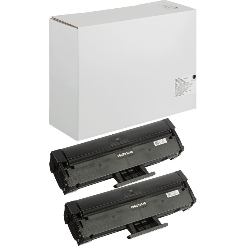 Картридж лазерный Retech 106R03048 чер. для Xerox WC3025 (2шт/уп) - фото 1