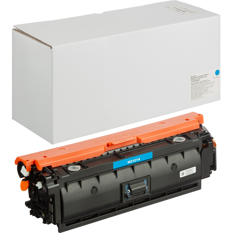 Картридж лазерный Retech W2121A гол.для HP Color LJ M554/M555 - фото 1