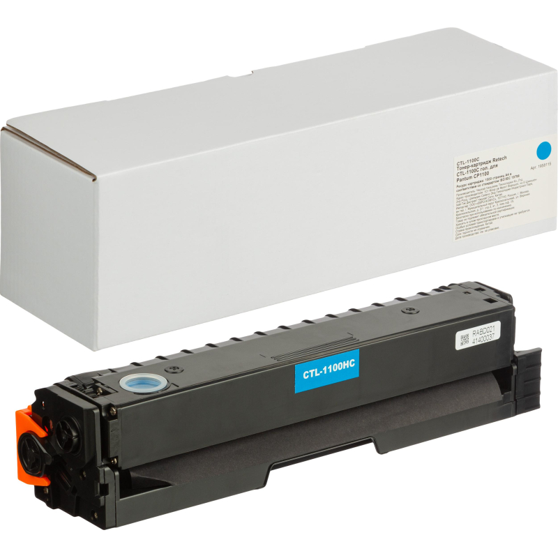 Тонер-картридж Retech CTL-1100C гол. для Pantum CP1100 - фото 1