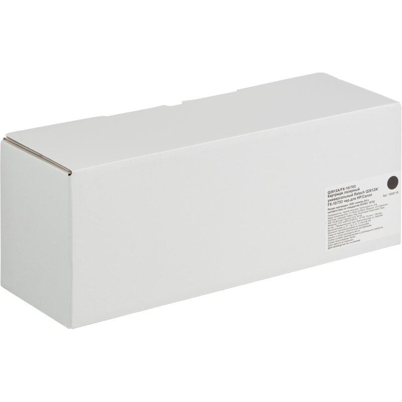 Картридж лазерный универсальный Retech Q2612A/FX-10/703 чер.для HP/Canon - фото 4