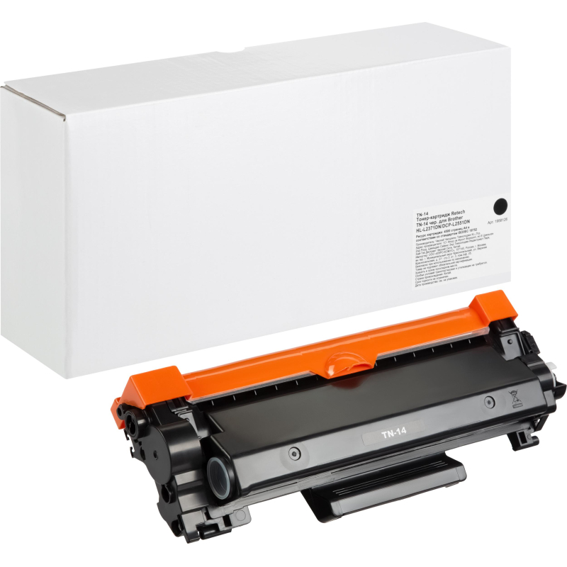 Тонер-картридж Retech TN-14 чер. для Brother HL-L2371DN/DCP-L2551DN - фото 1