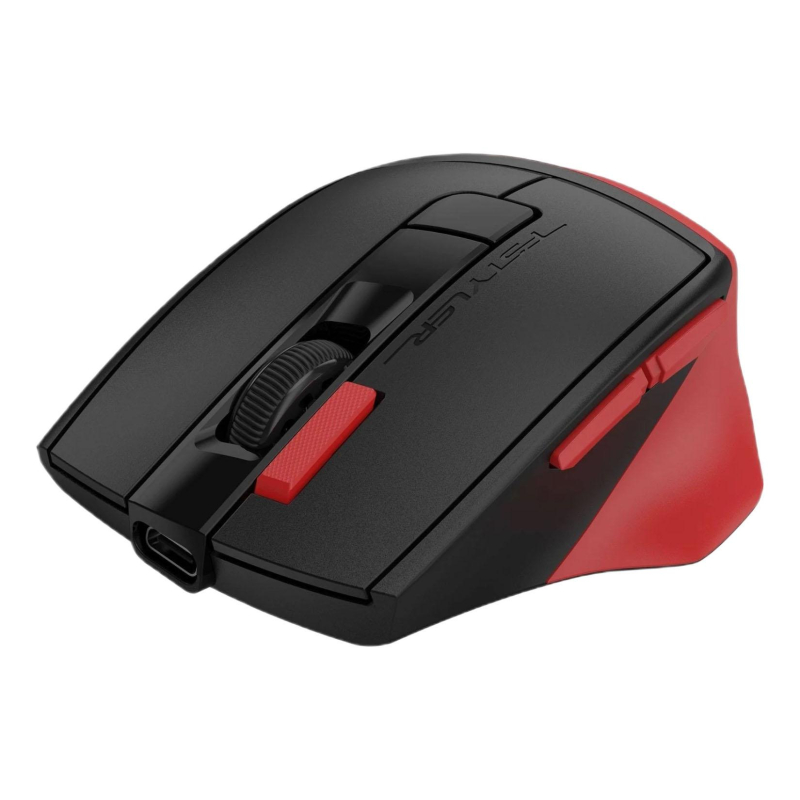 Мышь компьютерная A4Tech Fstyler FG45CS Air красный/черный 2000dpi/WLS USB - фото 1