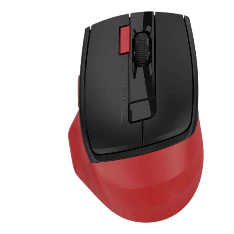 Мышь компьютерная A4Tech Fstyler FG45CS Air красный/черный 2000dpi/WLS USB - фото 2