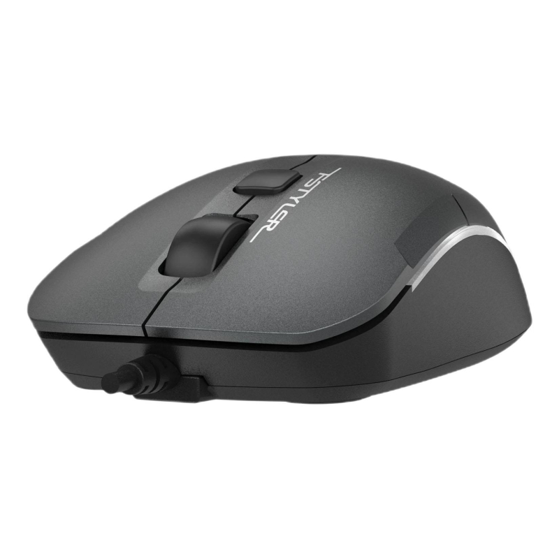 Мышь компьютерная A4Tech Fstyler FM26 серый/черный (800-1600dpi) USB (4but) - фото 1