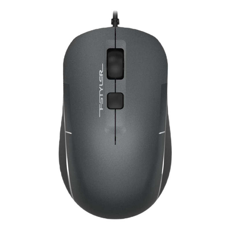 Мышь компьютерная A4Tech Fstyler FM26 серый/черный (800-1600dpi) USB (4but) - фото 5