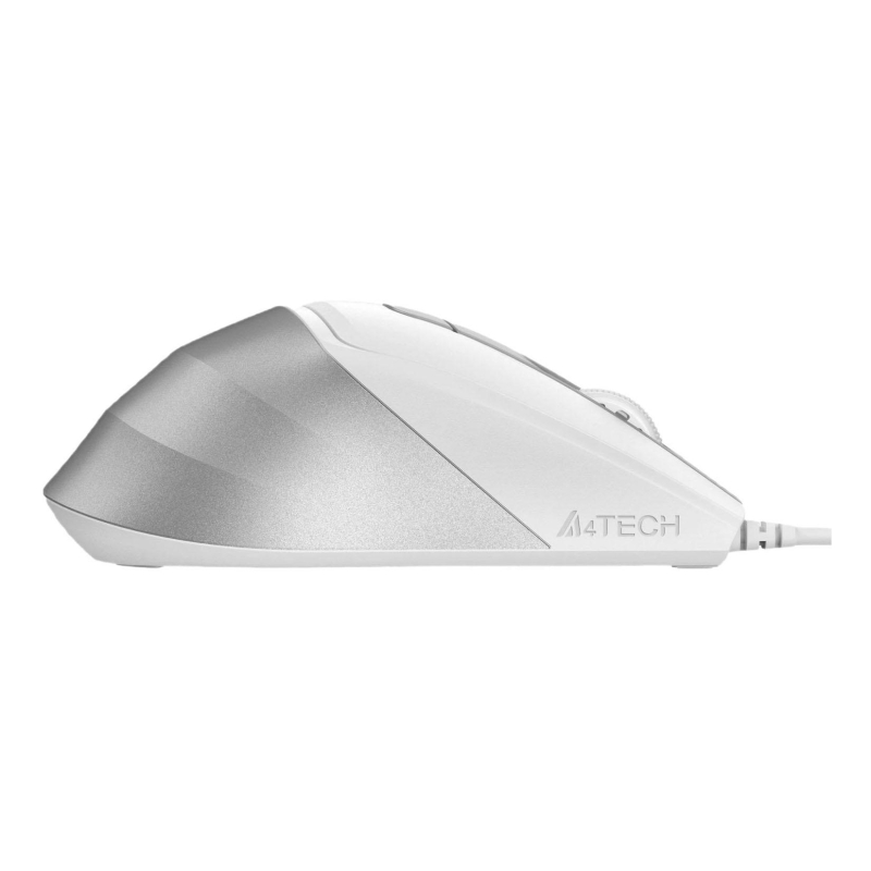 Мышь компьютерная A4Tech Fstyler FM45S Air бел/серебр 2400dpi silent/7but - фото 5