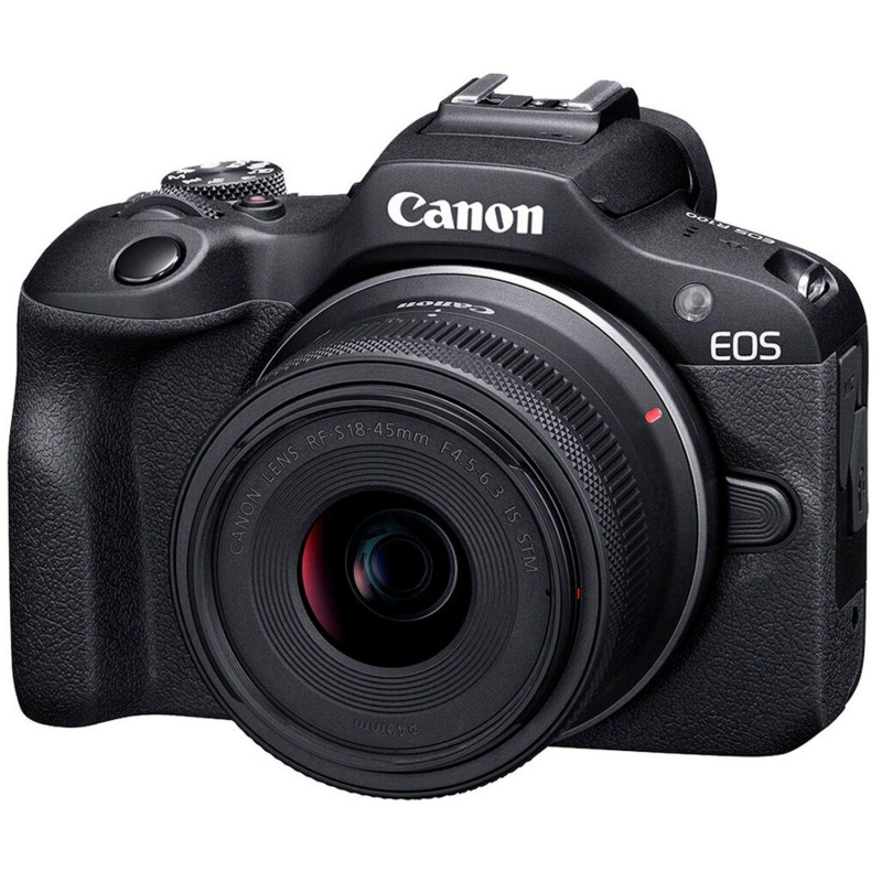 Фотоаппарат Canon EOS R100 Kit + RF-S 18-45mm IS STM (6052C012) - фото 1