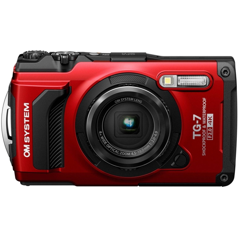 Фотоаппарат OM System Tough TG-7 Red (V110030RU000) - фото 3