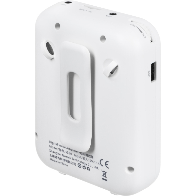 Усилитель голоса Norwii S330 Wired 3,5 мм TRS/5 Вт/4000 мАч/USB-C - фото 5