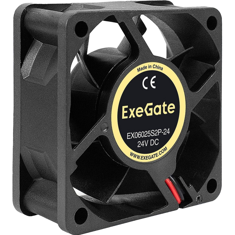Вентилятор Exegate (EX295204RUS) 24В DC,2pin, 5000RPM, 34.5dBA - фото 1
