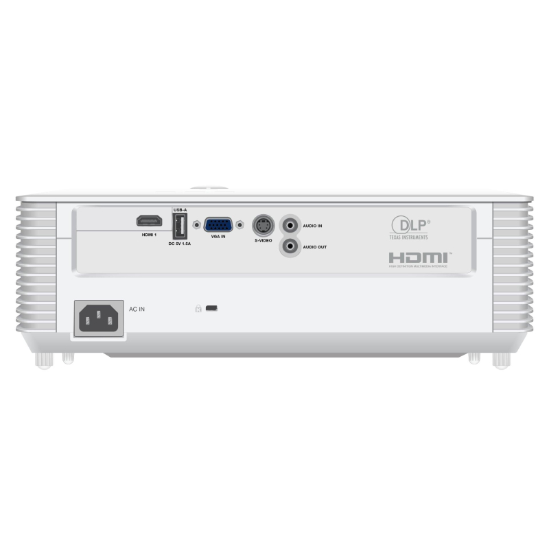 Проектор Exell EXD101W, 3800 lm, 1024x768, 30000:1, HDMI, VGA - фото 2