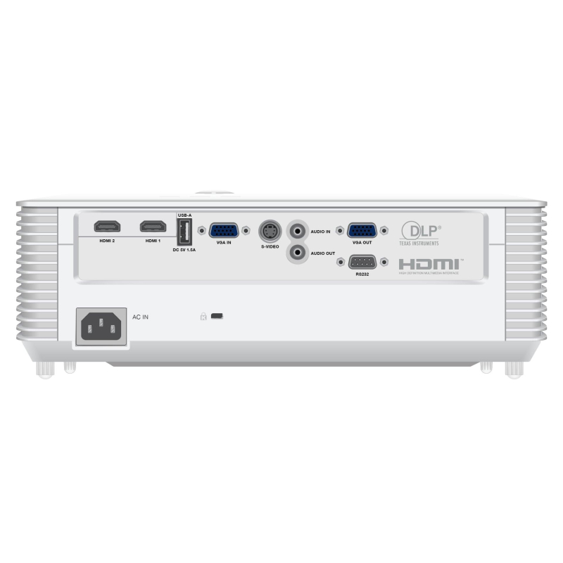 Проектор Exell EXD102STW, 3500 lm, 1024x768, 30000:1, HDMI, VGA - фото 2