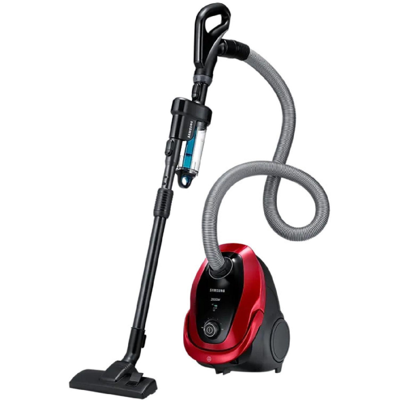 Пылесос Samsung VC20M257AWR/EV 2000Вт/Darkred/2,5л - фото 1