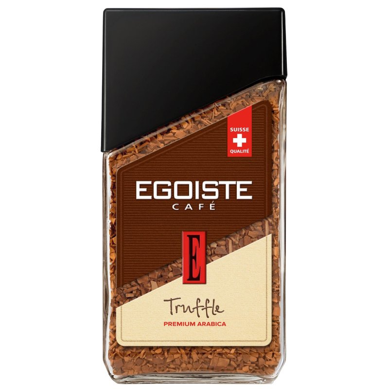 Кофе растворимый EGOISTE сублимированный Truffle, 95гр ст/б - фото 1