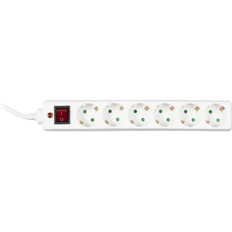 Сетевой фильтр BigTech CD6-1,8W1 (6р/1,8м/10А/2500Вт 1мм 2500Вт) - фото 5