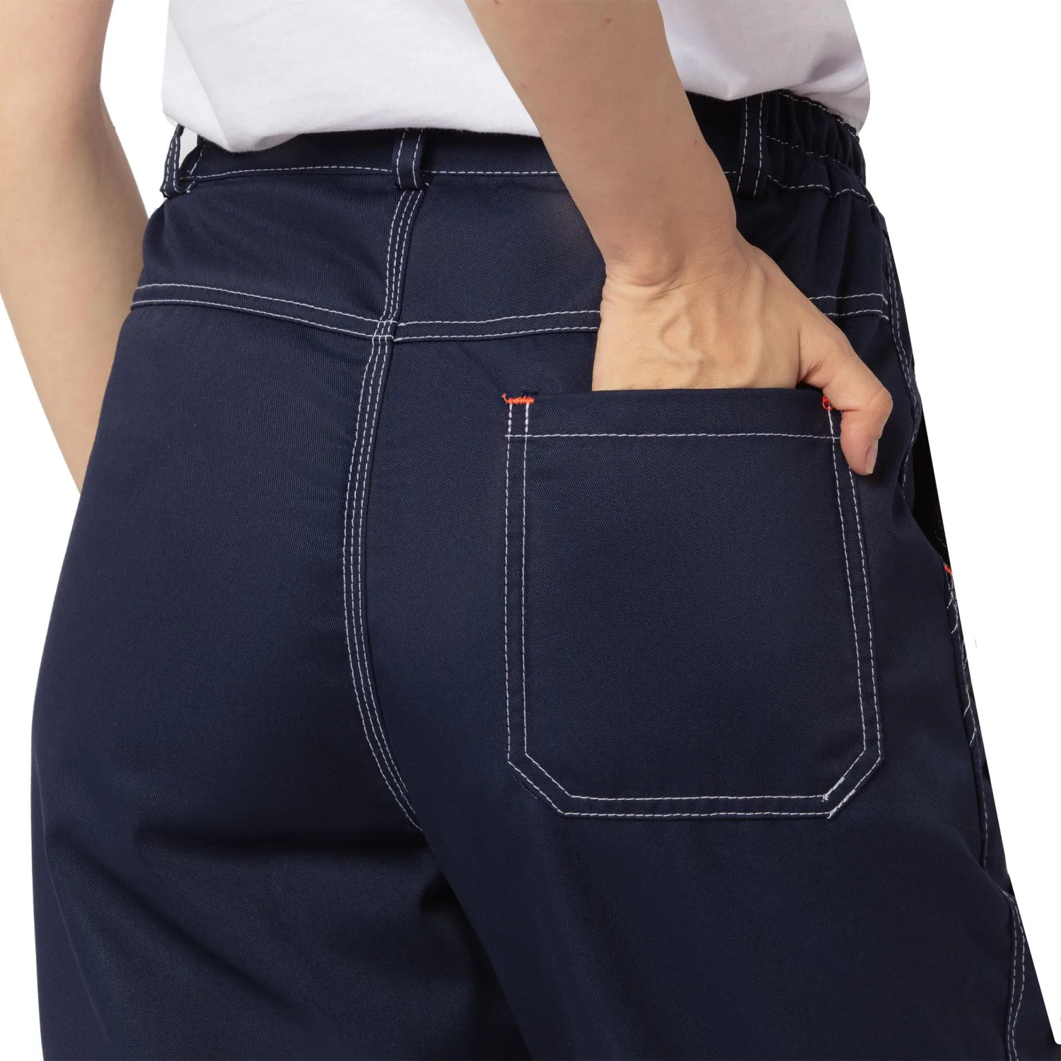 Брюки лет жен л34 син/вас 112-116/158-164 (мод.БРЮ225) - фото 6