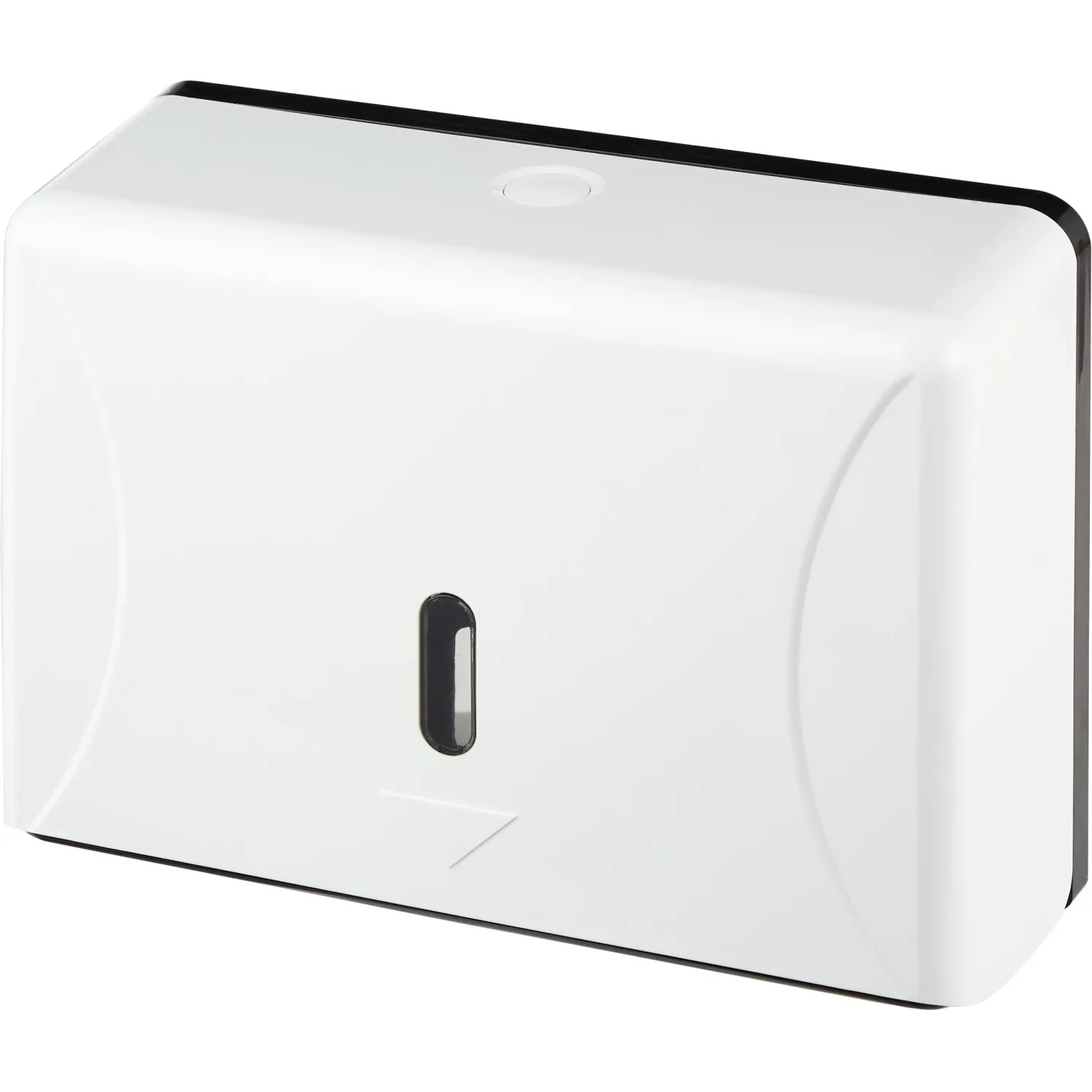 Диспенсер для полотенец лист.10х26х18,5 см. пластик, белый - фото 2