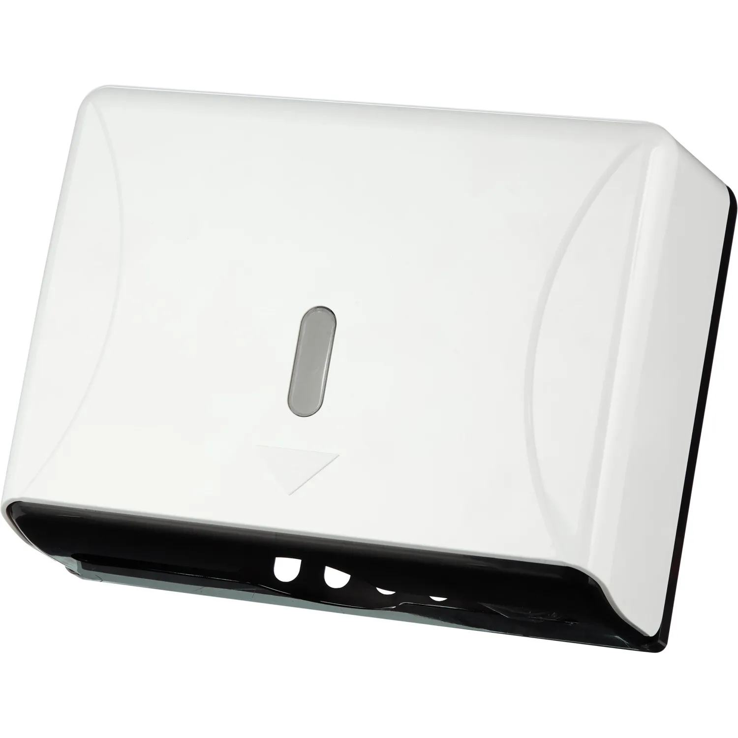 Диспенсер для полотенец лист.10х26х18,5 см. пластик, белый - фото 3