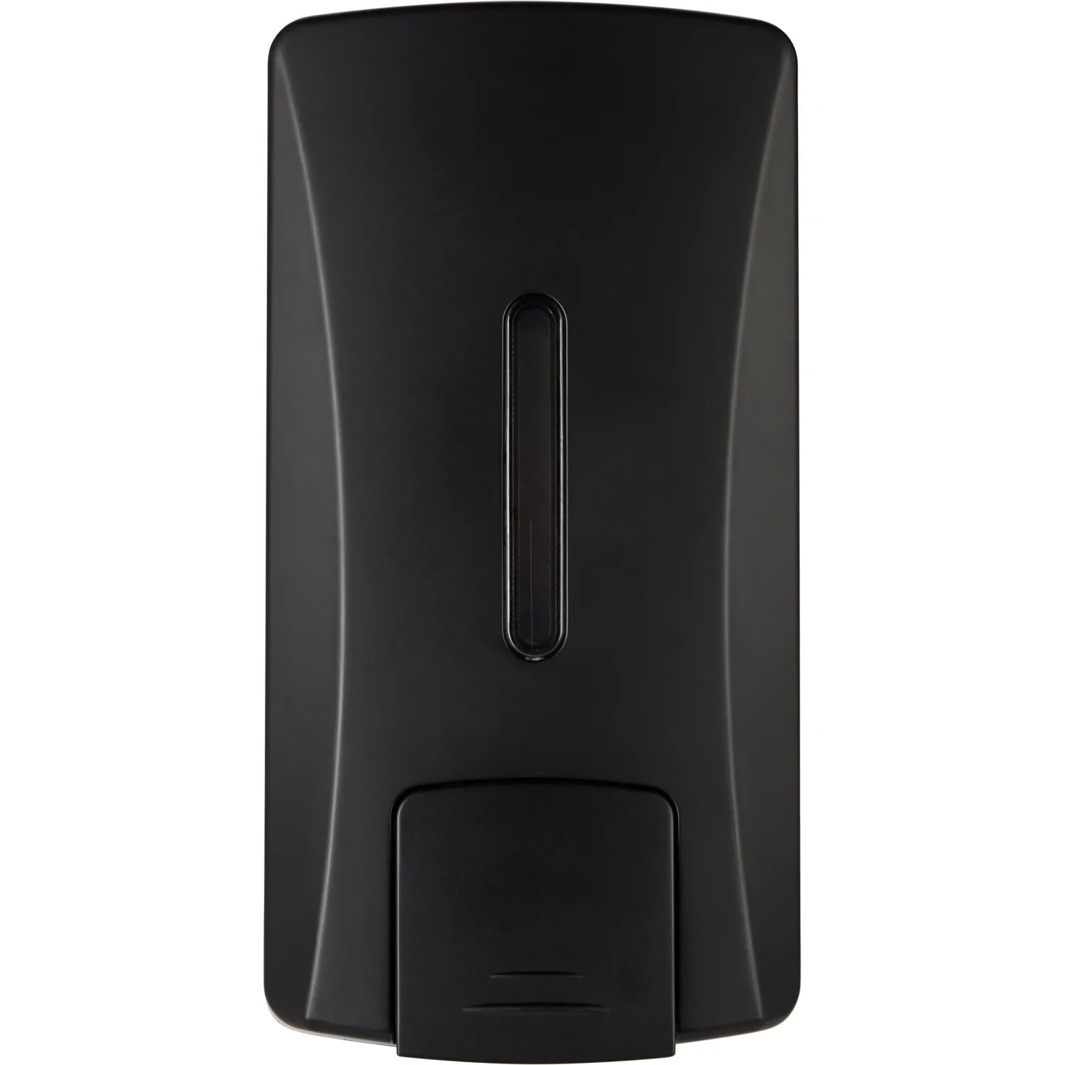 Дозатор для жидкого мыла 1000 мл пластик, черный - фото 3