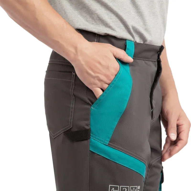 Брюки лет муж TOPFORT Алистер (л36) т.сер/бирюз 112-116/170-176 - фото 5