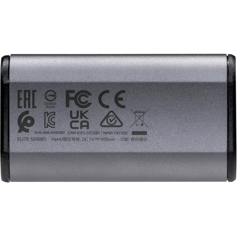 Портативный SSD ADATA SE880, 1024Gb, Titanium Gray (AELI-SE880-1TCGY) - фото 2