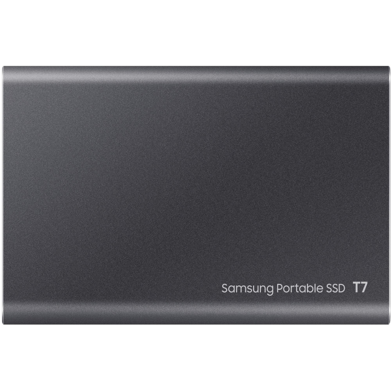 Портативный SSD Samsung T7, 2Tb, Titan Gray (MU-PC2T0T/WW) - фото 2
