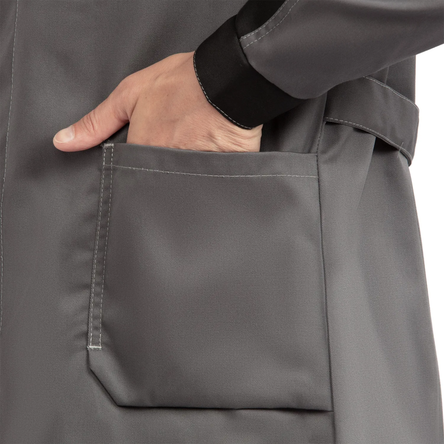 Халат муж TOPFORT Грегаль (л23) сер/крас 120-124/170-176 - фото 7