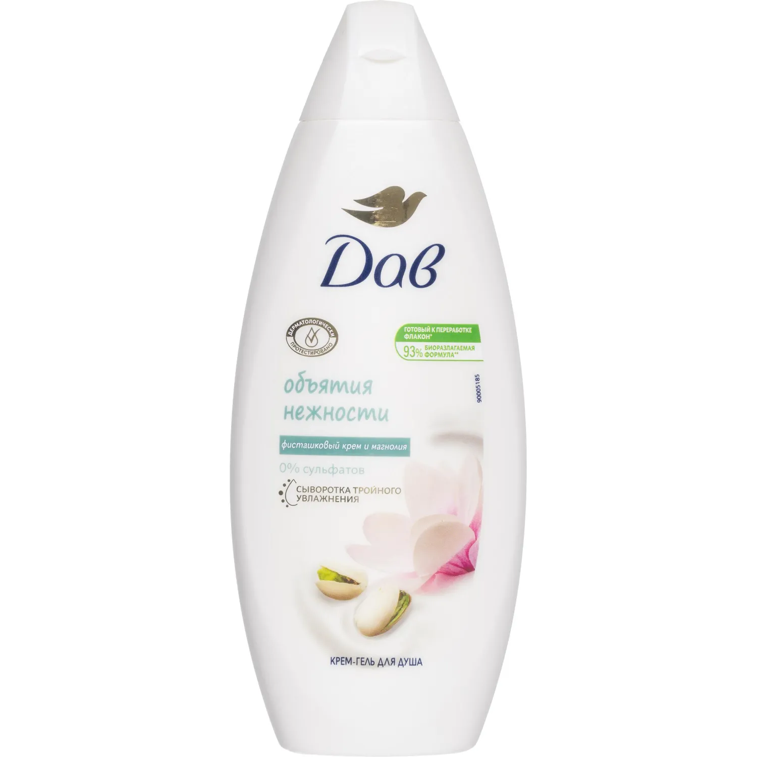 Гель для душа Дав фисташковый крем и магнолия, 250 МЛ - фото 1