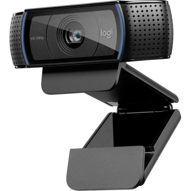 Веб-камера Logitech C920e 3Мп, FHD, микрофон, USB 2.0 (960-001086) - фото 1