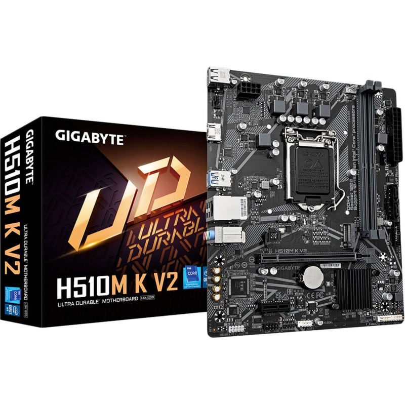 Материнская плата GIGABYTE H510M K V2 s1200, H470, 2xDDR4 mATX - фото 4