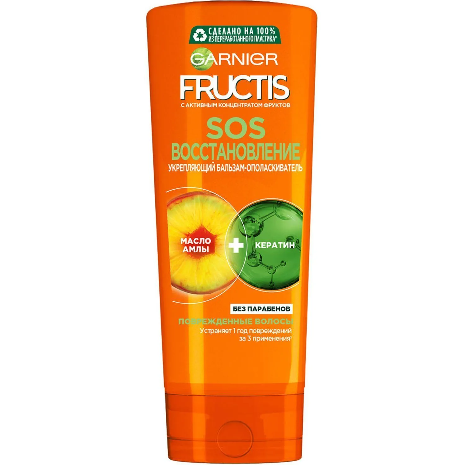 Бальзам - ополаскиватель Garnier Fructis SOS Восстановление 387мл в асс-те - фото 1