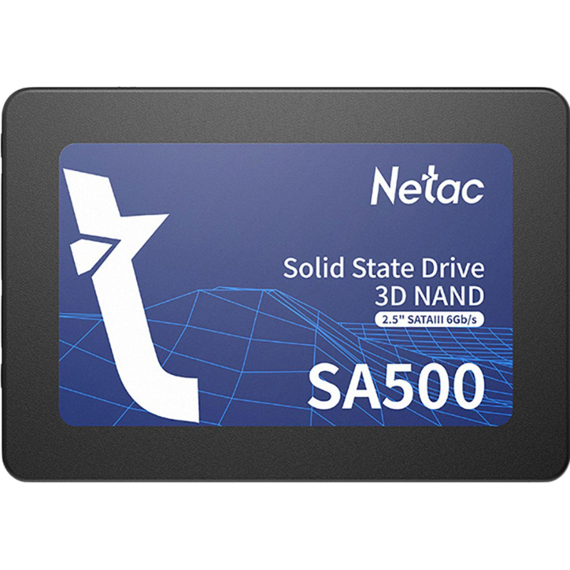 SSD накопитель Netac SSD SA500 2.5 1TB SATA 3D NAND(NT01SA500-1T0-S3X) - фото 1