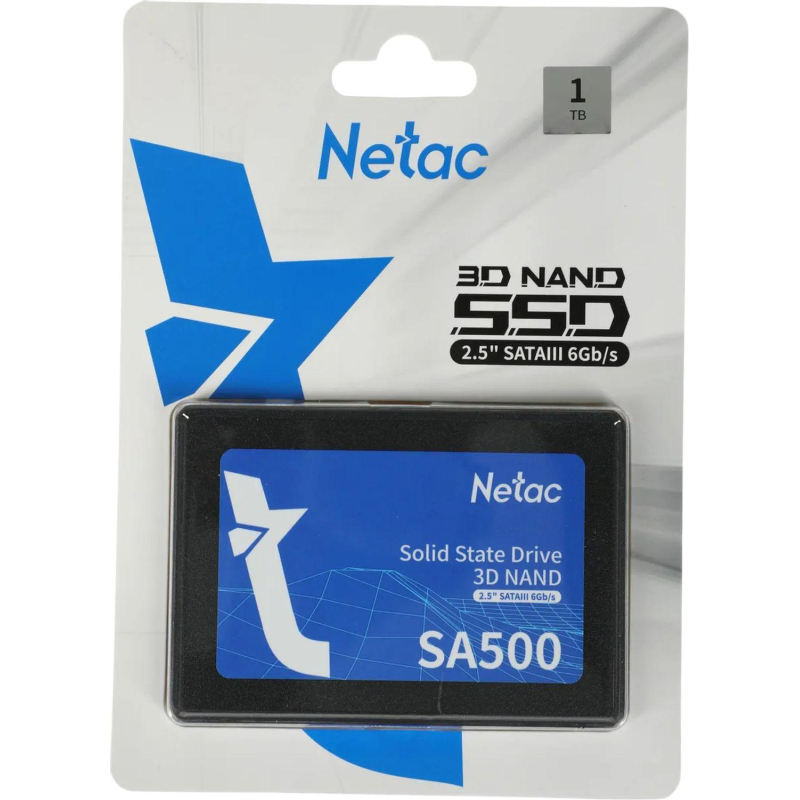 SSD накопитель Netac SSD SA500 2.5 1TB SATA 3D NAND(NT01SA500-1T0-S3X) - фото 3