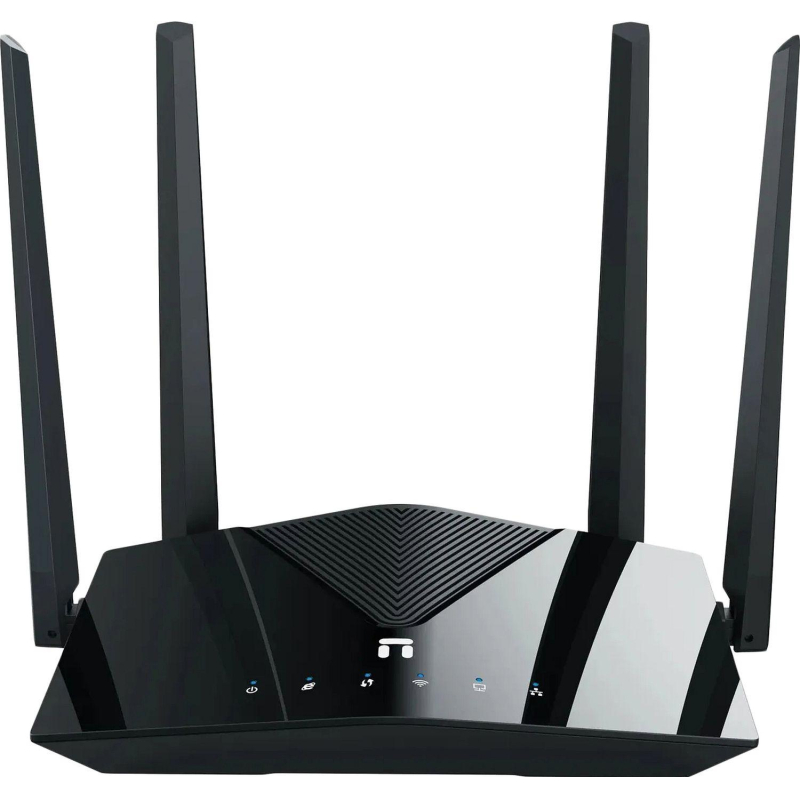 Маршрутизатор Netis NX10 двухдиапазонный Wi-Fi 6 AX1500, 2,4-5ГГц, MU-MIMO - фото 1