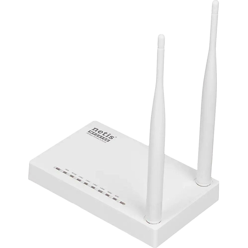 Маршрутизатор Netis WF2419E N300, до 300 Мбит/с, 802.11n, белый - фото 1