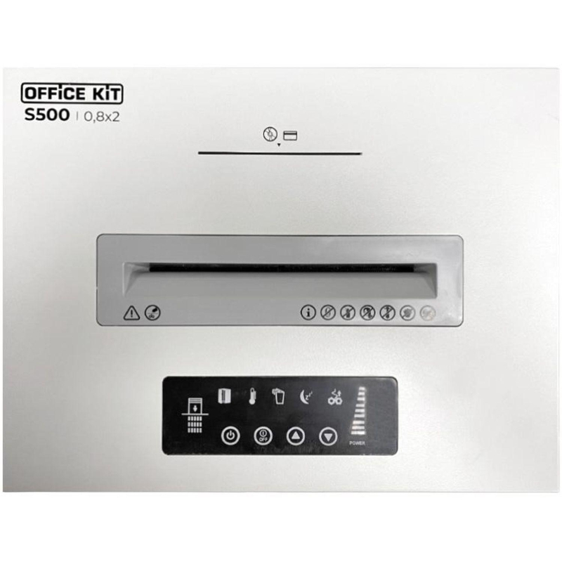 Шредер Office Kit S500 (0,8x2) 7ур.секр, 7лист., 50л - фото 3