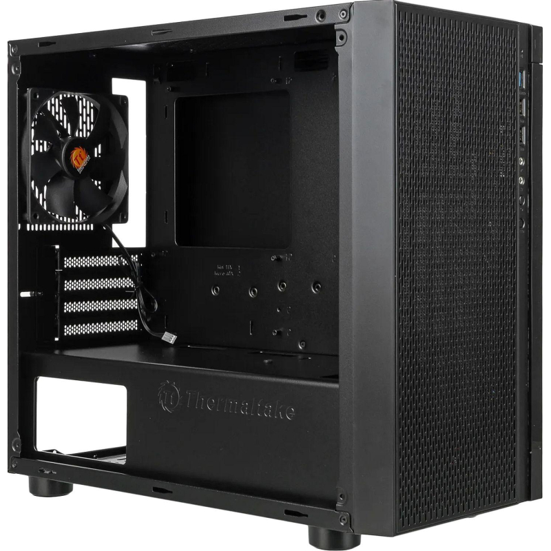 Корпус Thermaltake Versa H18 Window черный без БП mATX(CA-1J4-00S1WN-00) - фото 5